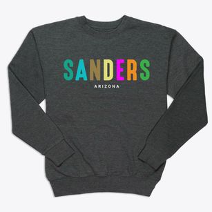 Sanders Arizona Color Pop Premium Crewneck Sweatshirt