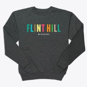 Flint Hill Missouri Color Pop Premium Crewneck Sweatshirt