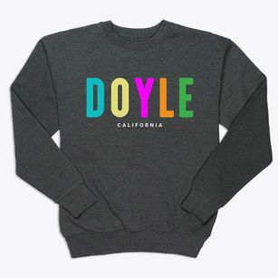 Doyle California Color Pop Premium Crewneck Sweatshirt