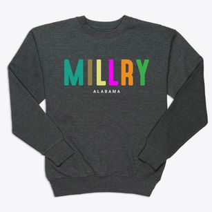 Millry Alabama Color Pop Premium Crewneck Sweatshirt