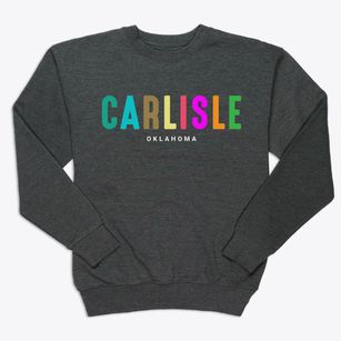 Carlisle Oklahoma Color Pop Premium Crewneck Sweatshirt