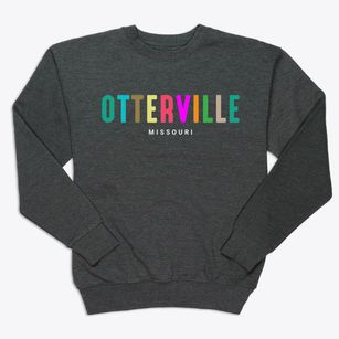 Otterville Missouri Color Pop Premium Crewneck Sweatshirt