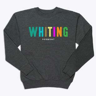 Whiting Vermont Color Pop Premium Crewneck Sweatshirt