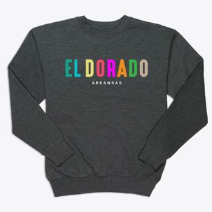 El Dorado Arkansas Color Pop Premium Crewneck Sweatshirt