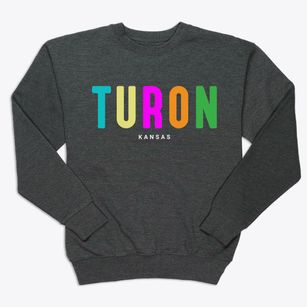 Turon Kansas Color Pop Premium Crewneck Sweatshirt