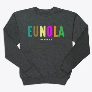 Eunola Alabama Color Pop Premium Crewneck Sweatshirt