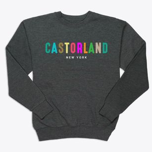 Castorland New York Color Pop Premium Crewneck Sweatshirt