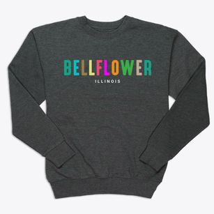 Bellflower Illinois Color Pop Premium Crewneck Sweatshirt