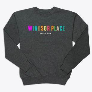 Windsor Place Missouri Color Pop Premium Crewneck Sweatshirt