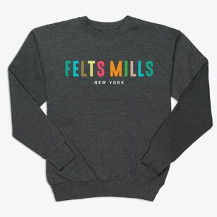 Felts Mills New York Color Pop Premium Crewneck Sweatshirt