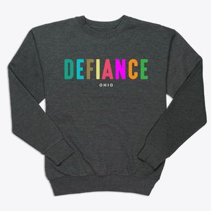 Defiance Ohio Color Pop Premium Crewneck Sweatshirt