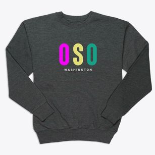 Oso Washington Color Pop Premium Crewneck Sweatshirt
