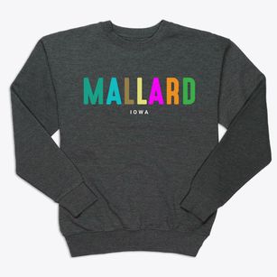 Mallard Iowa Color Pop Premium Crewneck Sweatshirt