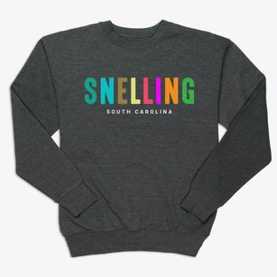 Snelling South Carolina Color Pop Premium Crewneck Sweatshirt