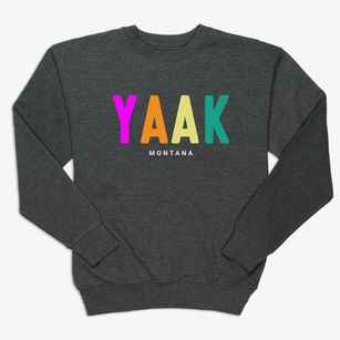 Yaak Montana Color Pop Premium Crewneck Sweatshirt