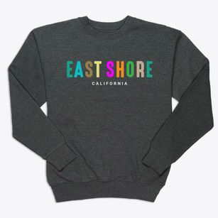 East Shore California Color Pop Premium Crewneck Sweatshirt