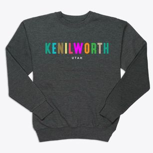 Kenilworth Utah Color Pop Premium Crewneck Sweatshirt