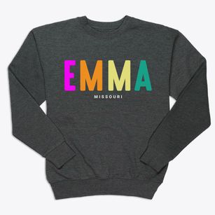 Emma Missouri Color Pop Premium Crewneck Sweatshirt