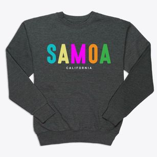 Samoa California Color Pop Premium Crewneck Sweatshirt