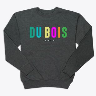Du Bois Illinois Color Pop Premium Crewneck Sweatshirt
