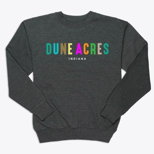 Dune Acres Indiana Color Pop Premium Crewneck Sweatshirt