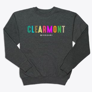 Clearmont Missouri Color Pop Premium Crewneck Sweatshirt