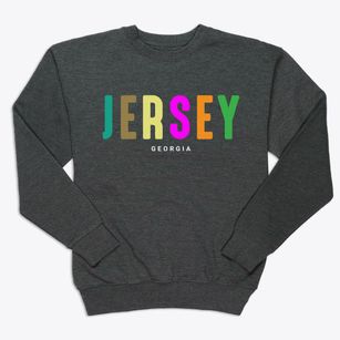 Jersey Georgia Color Pop Premium Crewneck Sweatshirt
