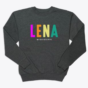 Lena Mississippi Color Pop Premium Crewneck Sweatshirt