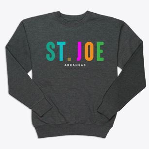St. Joe Arkansas Color Pop Premium Crewneck Sweatshirt
