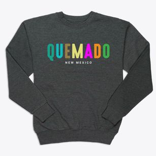 Quemado New Mexico Color Pop Premium Crewneck Sweatshirt