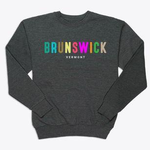 Brunswick Vermont Color Pop Premium Crewneck Sweatshirt