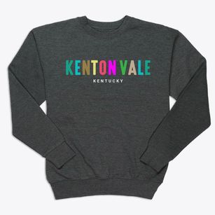 Kenton Vale Kentucky Color Pop Premium Crewneck Sweatshirt