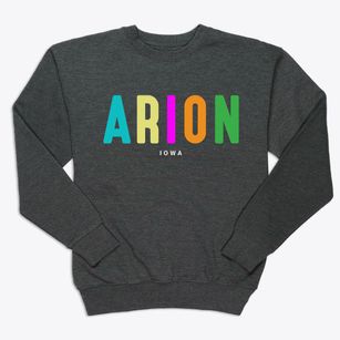 Arion Iowa Color Pop Premium Crewneck Sweatshirt