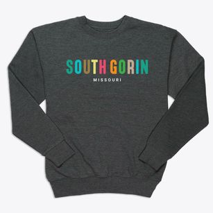 South Gorin Missouri Color Pop Premium Crewneck Sweatshirt