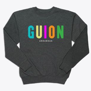 Guion Arkansas Color Pop Premium Crewneck Sweatshirt