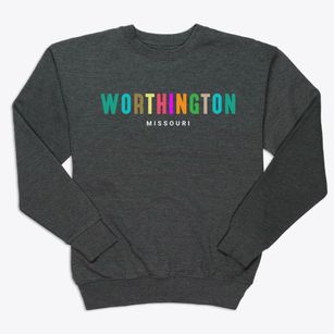Worthington Missouri Color Pop Premium Crewneck Sweatshirt