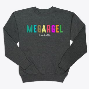 Megargel Alabama Color Pop Premium Crewneck Sweatshirt