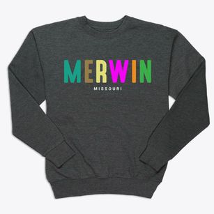 Merwin Missouri Color Pop Premium Crewneck Sweatshirt
