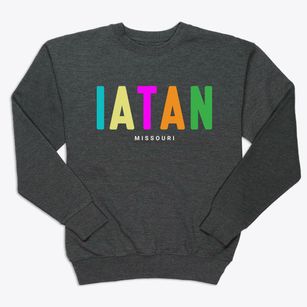 Iatan Missouri Color Pop Premium Crewneck Sweatshirt