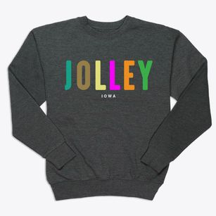 Jolley Iowa Color Pop Premium Crewneck Sweatshirt