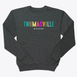 Thomasville Missouri Color Pop Premium Crewneck Sweatshirt
