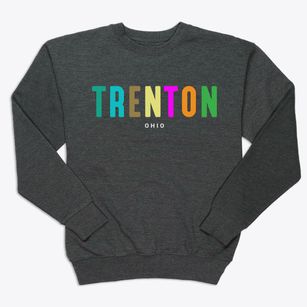 Trenton Ohio Color Pop Premium Crewneck Sweatshirt