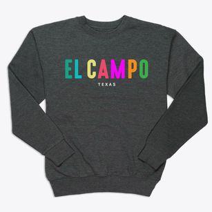 El Campo Texas Color Pop Premium Crewneck Sweatshirt