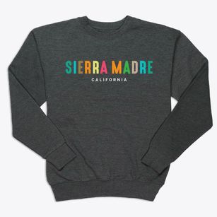 Sierra Madre California Color Pop Premium Crewneck Sweatshirt