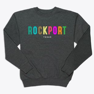Rockport Texas Color Pop Premium Crewneck Sweatshirt
