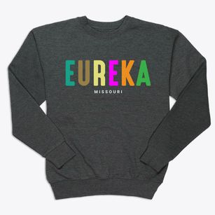 Eureka Missouri Color Pop Premium Crewneck Sweatshirt
