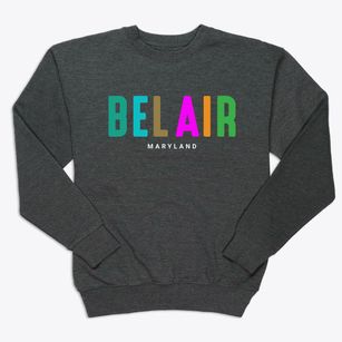 Bel Air Maryland Color Pop Premium Crewneck Sweatshirt