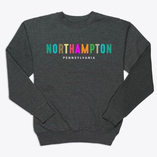 Northampton Pennsylvania Color Pop Premium Crewneck Sweatshirt
