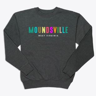 Moundsville West Virginia Color Pop Premium Crewneck Sweatshirt