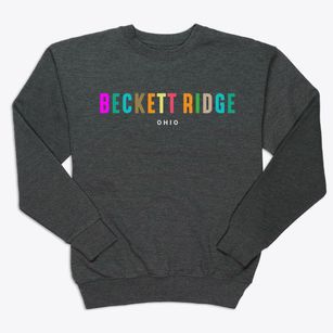Beckett Ridge Ohio Color Pop Premium Crewneck Sweatshirt